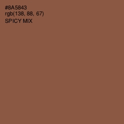 #8A5843 - Spicy Mix Color Image